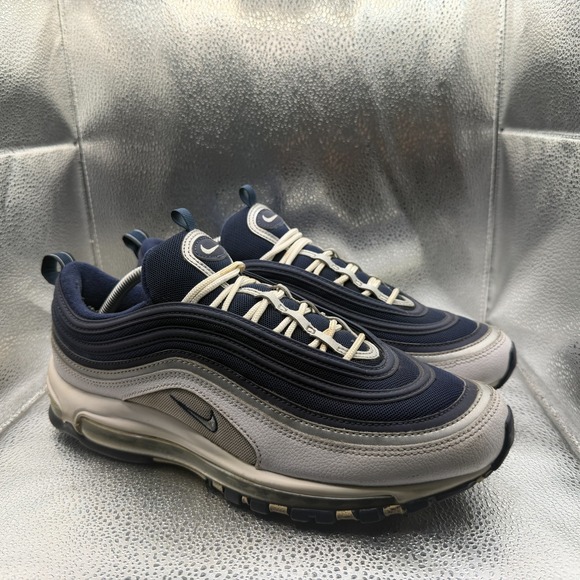 Size 11 Nike Air Max 97 Navy Blue White Gray Mens Dallas Cowboy Shoes DH0612-400 main image 6